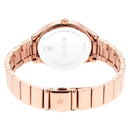 TITAN WORKWEAR SILVER DIAL ROSE GOLD STAINLESS STEEL STRAP WATCH 2649WM01