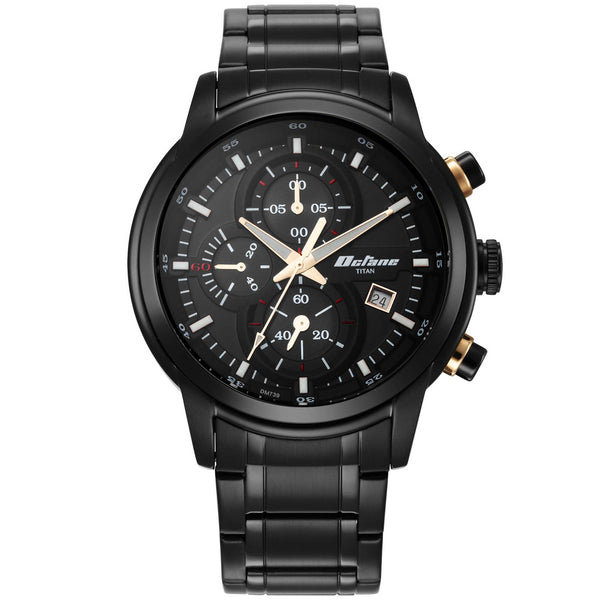 Black metal watches for mens clearance titan