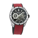 TITAN OCTANE BLACK DIAL RED STRAP WATCH 90109KP03