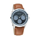 TITAN BLACK DIAL WITH STAINLESS STEEL CASE 90125SL01