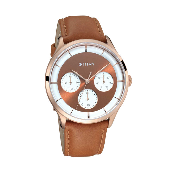 TITAN ROSE GOLD DIAL WITH ROSE GOLD CASE 90125WL02