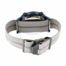 TITAN ATHLEISURE BLUE DIAL GREY NYLON STRAP WATCH 90129QP01