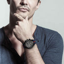 TITAN ATHLEISURE ANTHRACITE DIAL BLUE NYLON STRAP WATCH 90129QP02