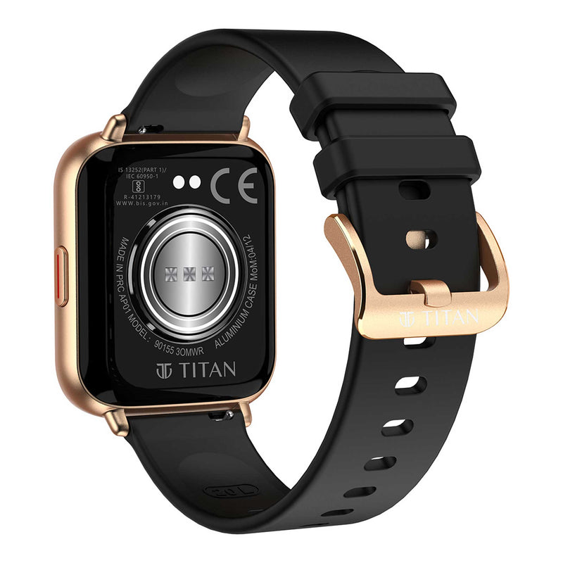 Titan Smart 2 - Touch Screen with Black Strap, Amoled Display, SpO2 and Always on Display 90155AP04