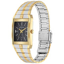 TITAN BLACK DIAL METAL STRAP WATCH 9151BM03