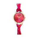 TITAN RAGA TWIRL BY TITAN - PINK DIAL ANALOG WATCH FOR WOMEN 95080WF01