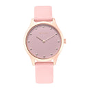 TITAN ATHLEISURE - PINK DIAL RUBBER STRAP WATCH 95125WP02