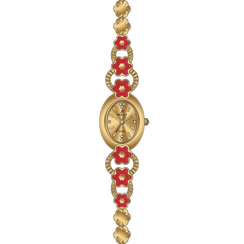 Westar Ornate Ladies Casual Quartz Watch - 20111GPN108