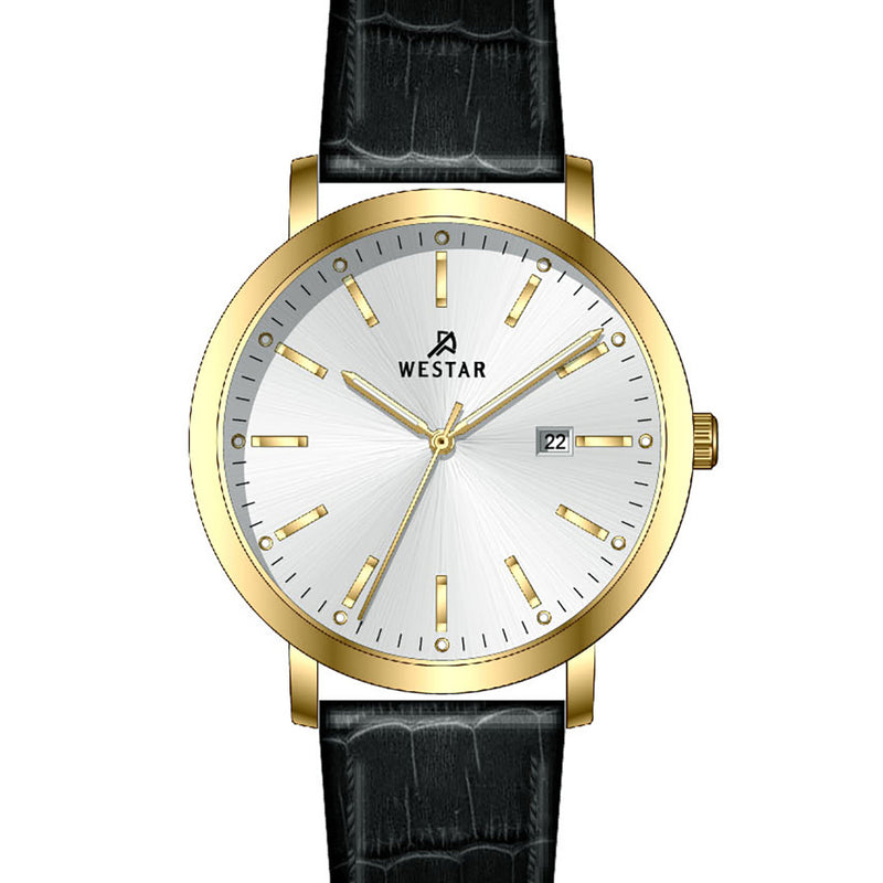 Westar Profile Gents Dress Quartz Watch - 50216GPN107