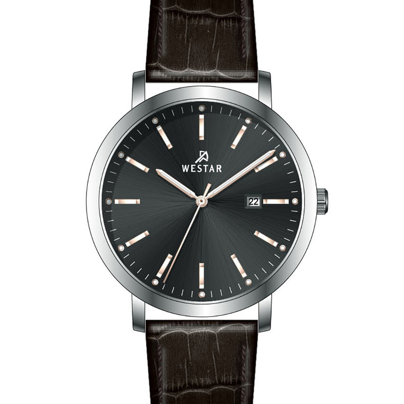 Westar Profile Gents Dress Quartz Watch - 50216STN623