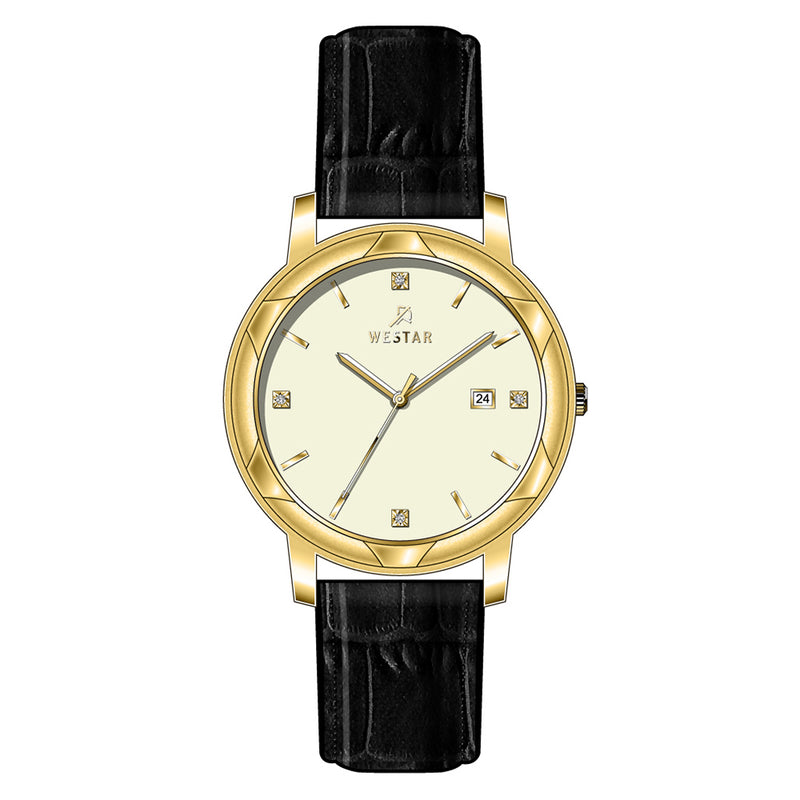 Westar Executive Gents Casual Quartz Wrist Watch - EX7469GPN102-S